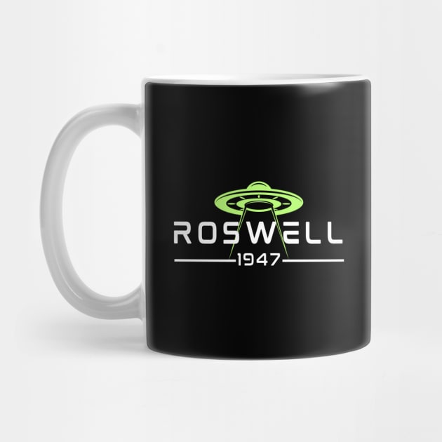 Roswell UFO 1947 - Alien Flying Saucer Crash by Paranormalshirts